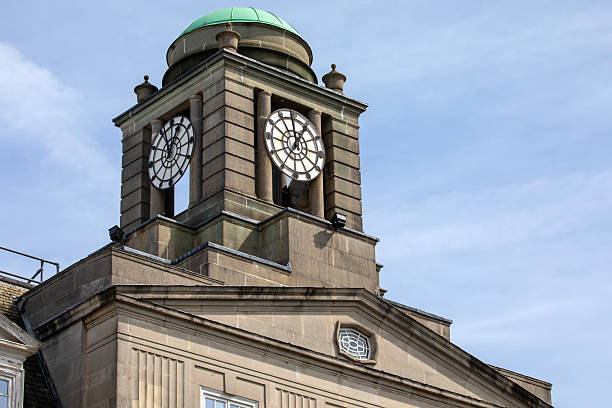 Clock Tower of County Hall, in the town of Maidstone in Kent, UK.