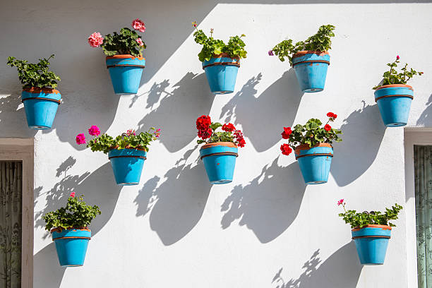 istock Hanging Flower Pots in Benalmadena, Spain 2228691894