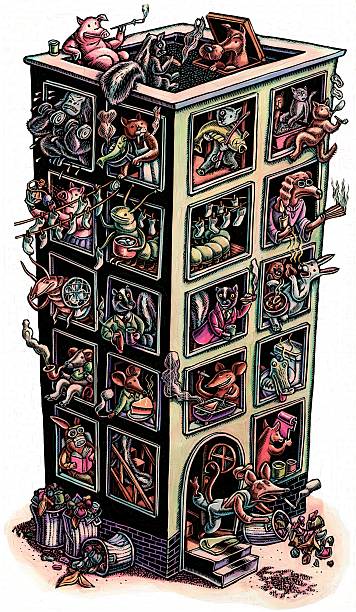 Stinky Apartment Building of Smelly Animals