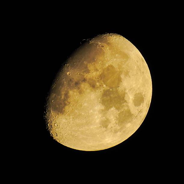 istock Detailed view of the moon's surface. 2228694661
