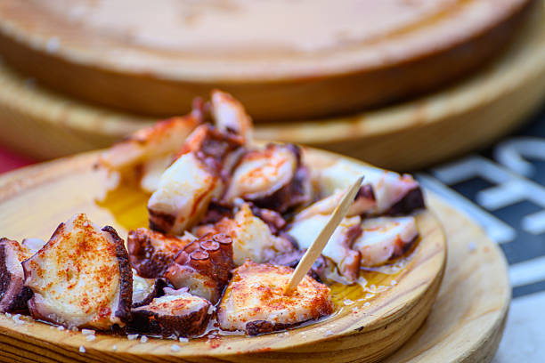 istock Traditional spanish octopus dish with paprika, Spanish Cuisine 2228695518