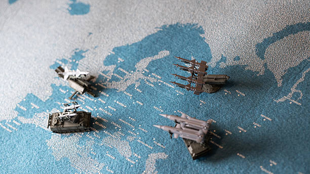 istock the missile launcher on the map 2228706694