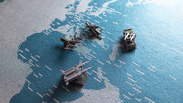 istock the missile launcher on the map 2228706700