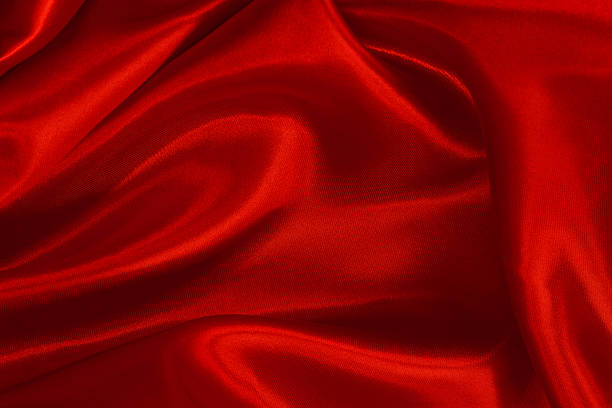 istock Dark red fabric texture background, detail of silk or linen pattern. 2228721094