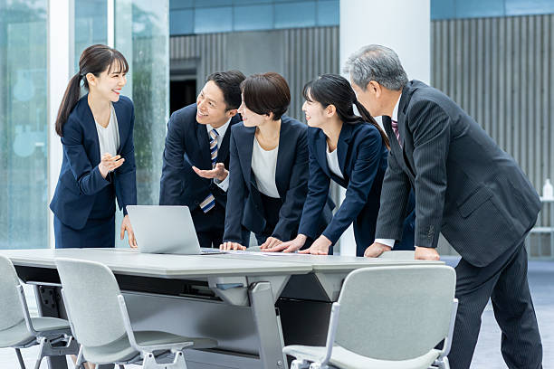 istock Business people having a meeting 2228722203
