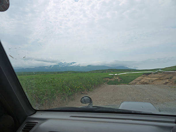 istock Off-road trip to the volcano 2228723984