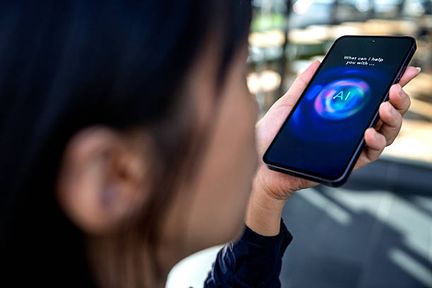 istock Woman Using AI Chatbot App on Smartphone Outdoors 2228724881