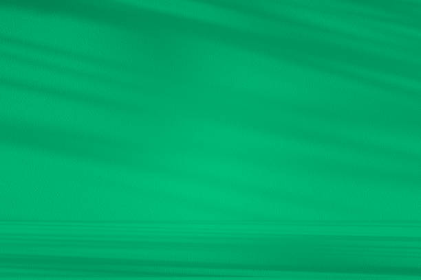 istock Studio style background wall decoration presentation uses white and green tones. with shadows cast from a nearby window, concept creating a decorative 2228726384