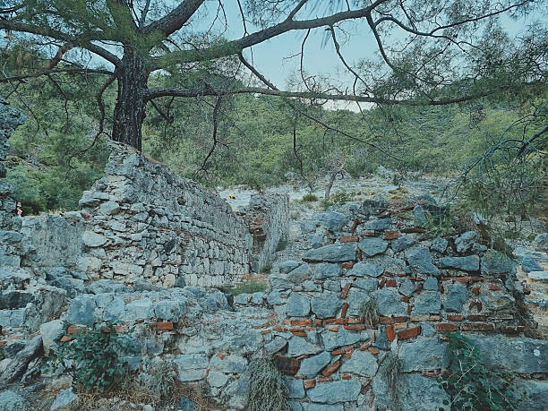 Cadianda (Kadyanda) Ancient City view Fethiye, Mugla - Lycian way