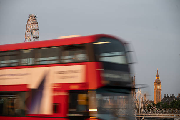 istock Pink Dawn Before Sunrise over Big Ben 2228751256