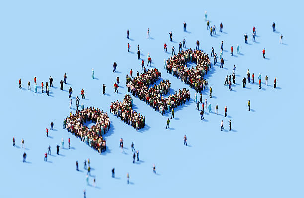 istock HIV Prep Text Formed By Crowd Of People On Blue Background - HIV Prep Concept 2228752198