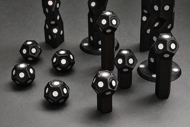 istock 3D Scanning Setup Featuring Cubes and Spheres for Accurate Orientation During the Scanning Process 2228752617