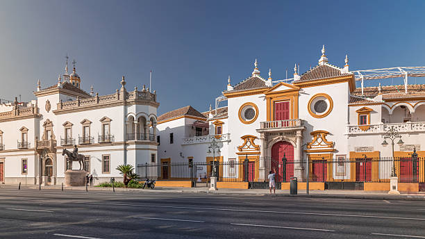istock Plaza de Toros de la Real Maestranza de Caballeria de Sevilla timelapse hyperlapse 2228757761