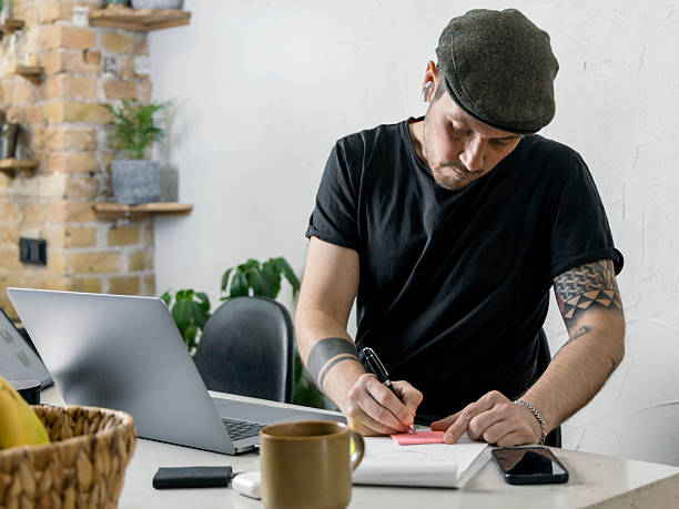istock Working from home in a cozy space with a focus on productivity and creativity 2228759104