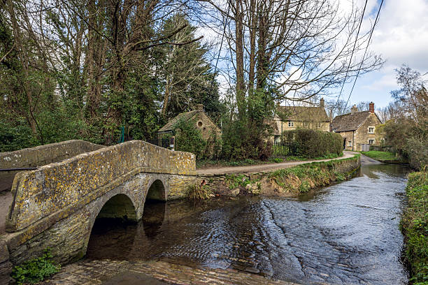 Bridge over the River Avon at Lacock, Wiltshire