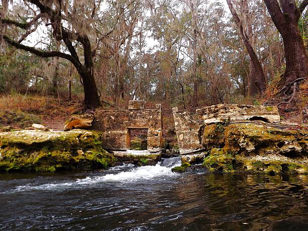Suwanacoochee Spring, Campground on the Withalacoochee River at the Suwannee RIver State Park Florida