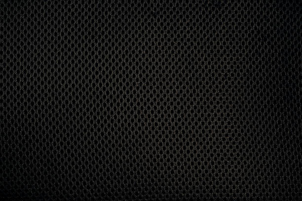 istock Black mesh fabric texture for sportswear or breathable product design 2228770391