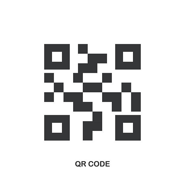 Qr Code glyph solid icon. Solid icon that can be applied anywhere, simple, pixel perfect and modern style. Qr Code glyph solid icon. Solid icon that can be applied anywhere, simple, pixel perfect and modern style. qr code stock illustrations