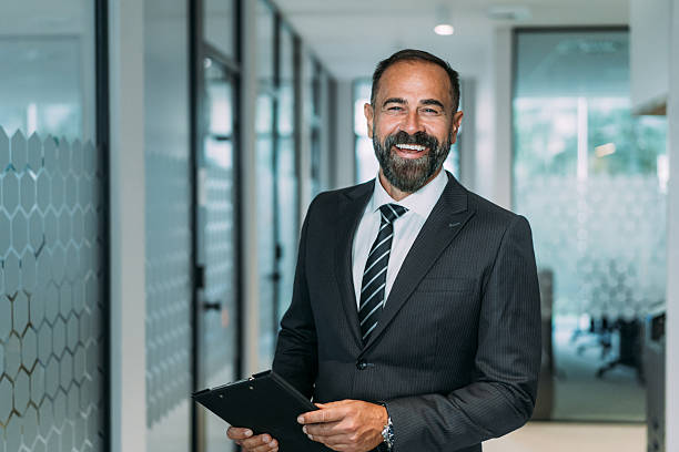 istock Confident businessman in modern office. 2228780916