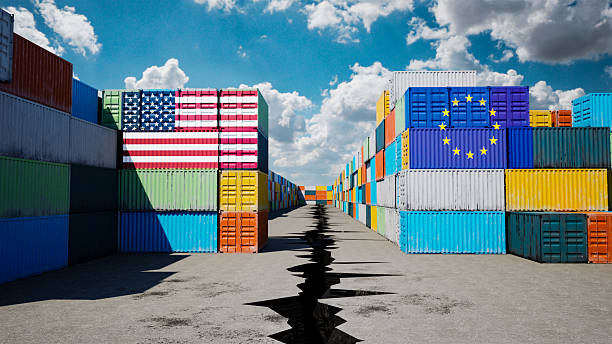 istock US–EU Trade Tension and tarrifs 2228784113
