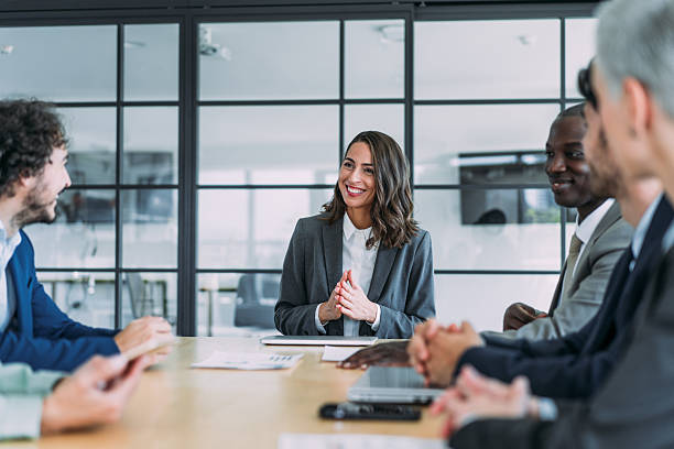 istock Business persons on meeting in the office. 2228787492