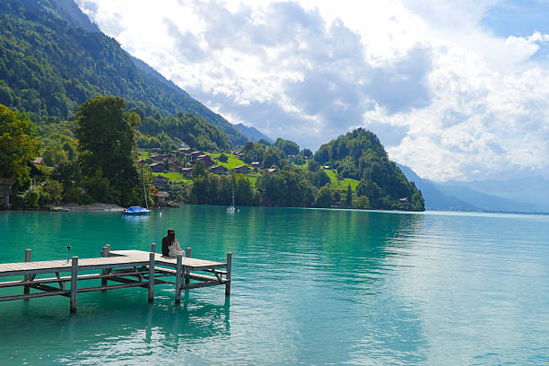 istock View of Iseltwald in Switzerland. 2228790405