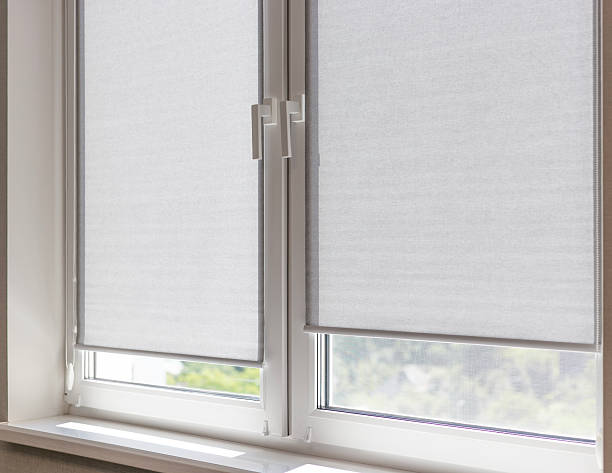 istock Gray Roller Blinds , Easy Care and Stylish Privacy 2228790860
