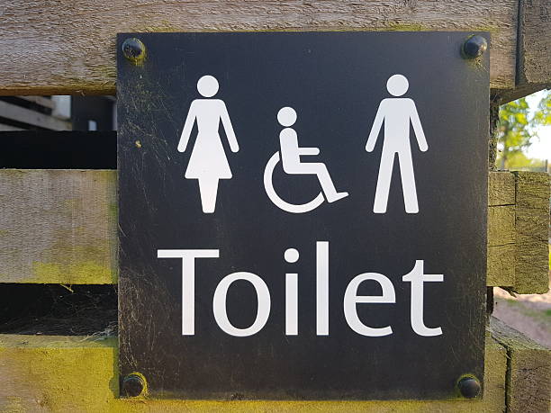istock Toilet sign, Kinross, Scotland 2228793620