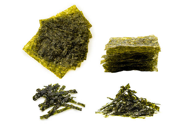 istock Tasty nori seaweed isolated on white background. 2228793785