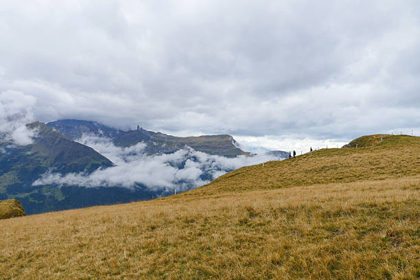 View of Mannlichen Mount in Switzerland.