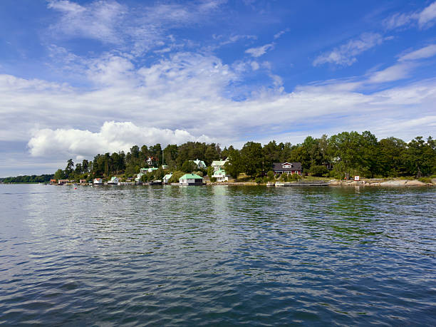 Stockholm Archipelago views from a boat