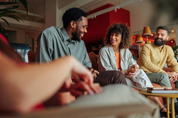 istock Coworkers having fun chatting together during a break 2228797509