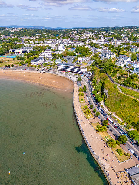 istock Torquay promenade and beach in Devon 2228804172