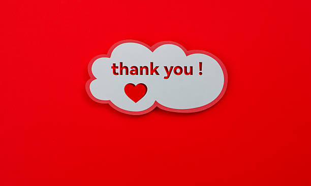 istock Speech bubble with thank you and heart shape 2228805582