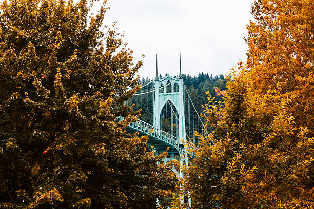 St. John's Bridge in Portland, Oregon