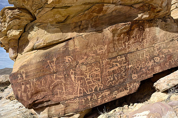 istock Ancient Petroglyphs at Gold Butte National Monument, Nevada 2228811833