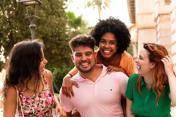 istock Tourists having fun on piggyback ride 2228812697