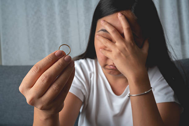 istock Sad wife after divorce 2228822467