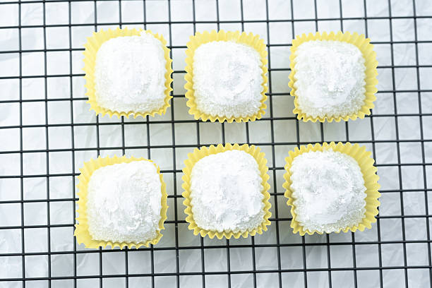 istock Delicious homemade desserts cooling on a wire rack after baking session 2228825789