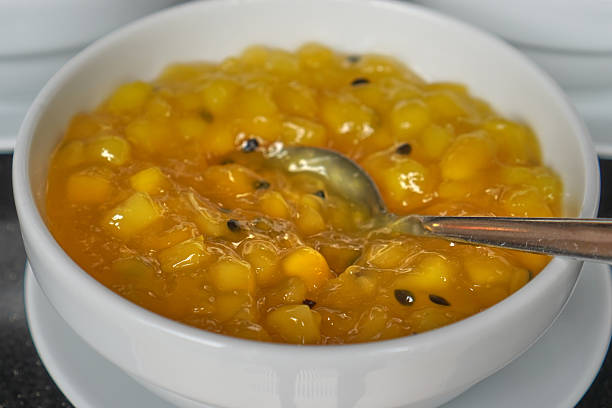 istock Bowl of Yellow Fruit Compote on Buffet 2228830482