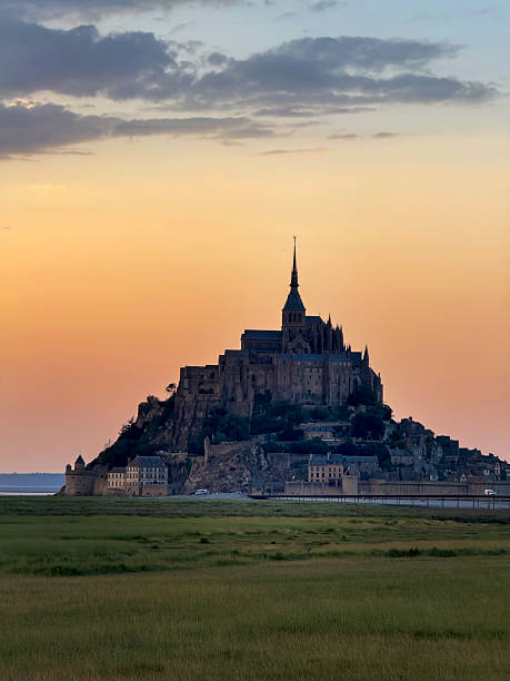 Mont Saint Michel Castle in France