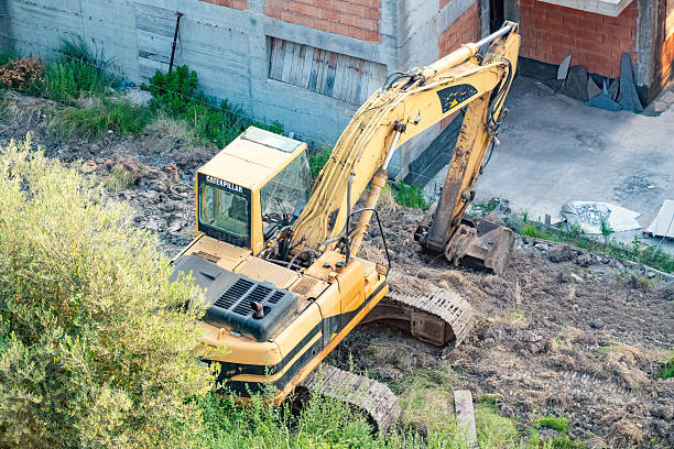Caterpillar Earthmover in Kotor Municipality, Montenegro. This is a commercial business.