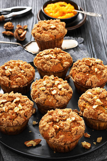 istock sweet potato muffins with streusel nut topping 2228843814
