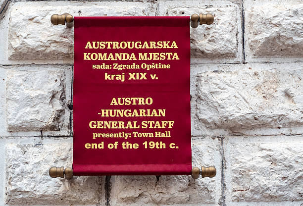 The Town Hall at Kotor Old Town, Montenegro was home to Austro-Hungarian general staff.