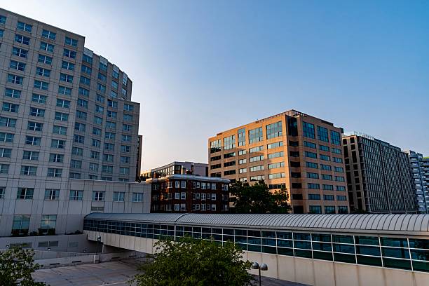 istock Buildings of Downtown Madison at Sunset 2228846440