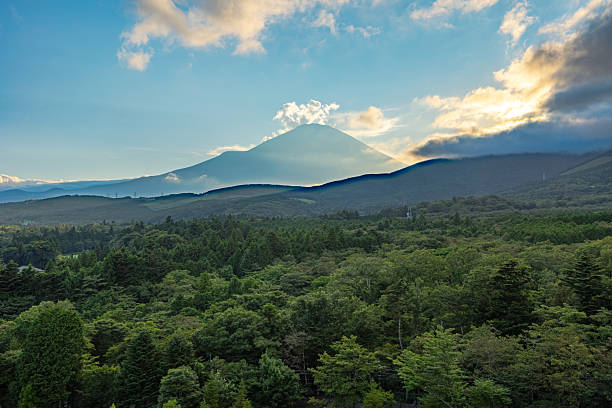 istock Mount Fuji in the afternoon during sunset 2228856858