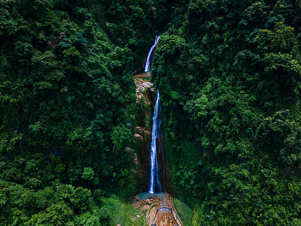 istock aerial view of Jalbire waterfall 2228861733