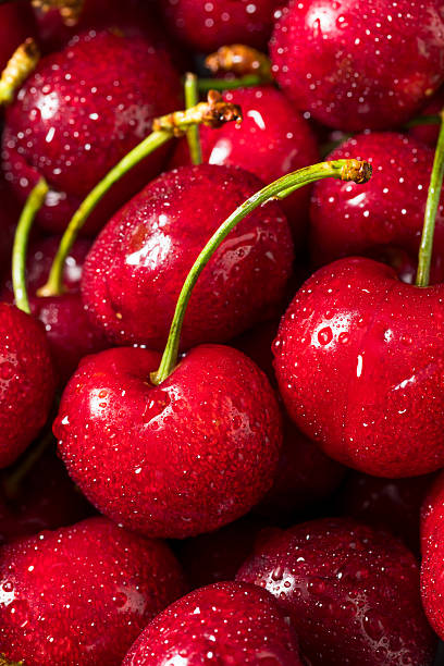 istock Red Organic Raw Strawberry Cherries 2228866753