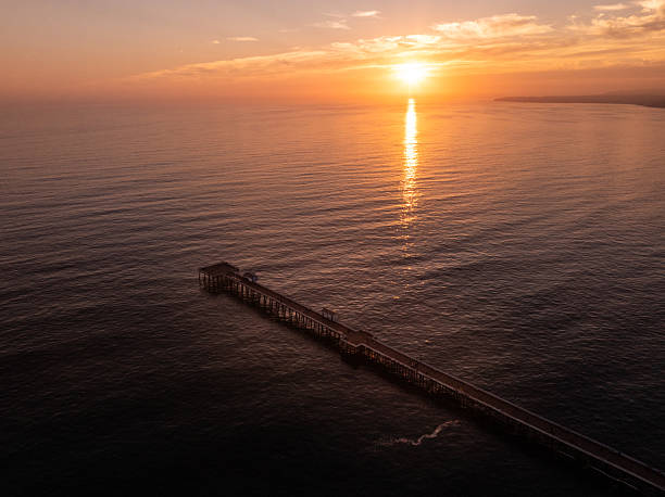 istock Golden Sunset Over San Clemente Pier, California 2228869662