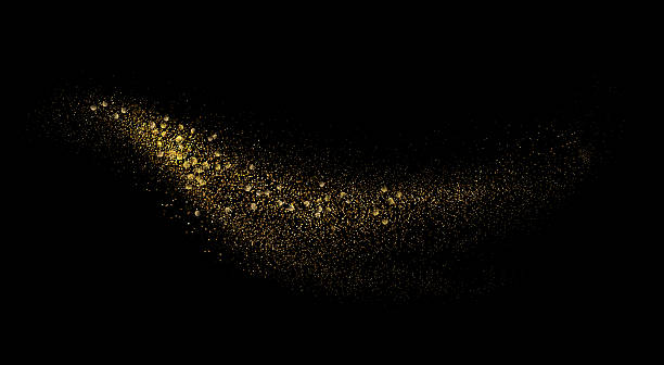 istock Abstract shiny gold glitter design element. For New Year, Merry Christmas greeting card design 2228873511